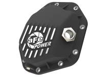 aFe 46-71430B aFe 19-25 GM Trucks Front Diff Cover - Black w/ Machined Fins