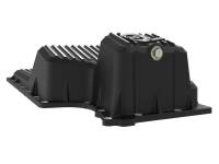 aFe - aFe 46-71440B aFe 20-25 GM Trucks L6 3.0L Engine Oil Pan - Black w/ Machined Fins - Image 2