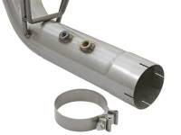 aFe - aFe 49-04086-P aFe ATLAS 4in DPF-Back Alum Steel Exhaust System w/Dual Exit Polished Tip 2017 GM Duramax 6.6L (td) - Image 3