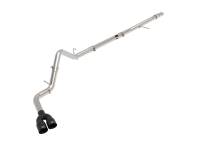 aFe 49-34129-B aFe Rebel XD Series 3in 304SS DPF-Back 20-21 GM Trucks L6-3.0L (td) LM2 - Dual Black Tip
