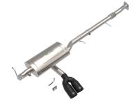 aFe 49-34142-B AFE 23-24 L4 GM Colorado/Canyon Rebel Series 3 IN 304 Stainless Steel Cat-Back System w/Black Tip