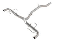 aFe 49-36906 aFe MACH Force-Xp 3in to 2-1/2in Stainless Axle-Back Exhaust System Alfa Romeo Stelvio 17-26 L4-2.0L