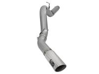 aFe 49-44081-P aFe LARGE Bore HD 5in Exhausts DPF-Back SS w/ Pol Tips 16-17 GM Diesel Truck V8-6.6L (td) LML/L5P