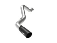 aFe 49-44125-B aFe Large Bore-HD 5 IN 409 SS DPF-Back Exhaust System w/Black Tip 20-21 GM Truck V8-6.6L