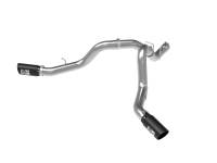 aFe 49-44126-B aFe Large Bore-HD 4in 409SS DPF-Back Exhaust System w/Black Tip 20 GM Diesel Trucks V8-6.6L (td) L5P
