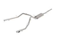 aFe 49-44135-P aFe Apollo GT Series Cat-Back Exhaust GM Trucks 09-18 V6-4.3L/V8-4.8/5.3L-Dual Rear Exit Polish Tips