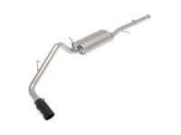 aFe 49-44136-B aFe Apollo GT Series Cat-Back Exhaust System GM Trucks 09-18 V6-4.3L/V8-4.8/5.3L- Black Tip