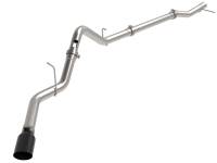 aFe 49-44144-B aFe 23-23 GM Trucks L6-3.0L (td) LZ0 Large Bore-HD 3 IN 409 SS Back Exhaust System w/Black Tip