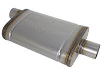 aFe 49M00029 aFe MACH Force-Xp Muffler 2-1/2 IN ID Offset/Center x 9 IN W x 4 IN H x 14 IN L - Oval Body