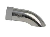 aFe - aFe 49T25254-P09 aFe MACH Force-Xp 304 Stainless Steel Clamp-on 2.5in Exhaust Tip - Polished - Image 2