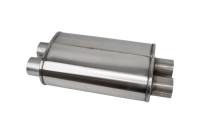CORSA Performance CPX3030 Corsa PRO-Series Tuned 304SS Muffler 3.0in Dual Inlet/Outlet - 22.25in OAL