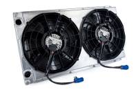 CSF 8374 CSF Motorsport Radiator with Shroud - 14in SPAL Brushless Fans - Harnesses