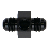 DeatschWerks 6-02-0770-B DeatschWerks 6AN Male Flare Gauge Adapter with 1/8in NPT Gauge Port
