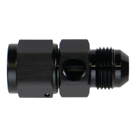 DeatschWerks 6-02-0774-B DeatschWerks 8AN Male Flare to Female Flare Swivel with 1/8th NPT