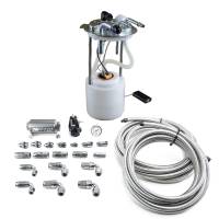 DeatschWerks 9-401-601-7015 DeatschWerks 05-19 Yukon/Tahoe/Suburban DW400 Pump Module and Return SS CPE Plumbing Kit