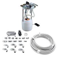 DeatschWerks - DeatschWerks 9-401-602-7015 DeatschWerks 05-19 Yukon/Tahoe/Suburban DW400 Pump Module and Return SS PTFE Plumbing Kit - Image 2