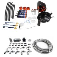 DeatschWerks 9-401-604-7016 DeatschWerks 05-18 GM Truck X3 Module with DW400 Pumps and PTFE 8AN Plumbing Kit
