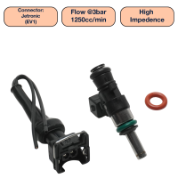 DeatschWerks DW1250-34-14-14-1 DeatschWerks Universal 1250cc Single Fuel Injector / 34mm Length / 14mm O-Ring Seals