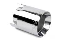 Dinan D663-0645-BOX Dinan Double-Walled 4.5" Clamp-On Exhaust Tip (Polished)