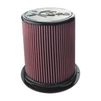 Injen X-1117-BR Injen 8-Layer Oiled Cotton Gauze Air Filter w/ Twist Lock - 5in ID / 9.3in Base / 8.5in H