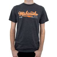 Mishimoto - Mishimoto MMAPL-SCRIPT-GYM Mishimoto Mens Athletic Script Gray T-Shirt - Medium - Image 2