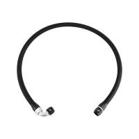Mishimoto MMSBH-10-5NBK Mishimoto Nylon Wrapped Stainless-Steel Braided Hose -10AN 5ft
