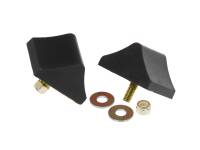 Prothane 19-1312-BL Prothane Universal Bump Stop 1 1/2X2X1 3/4 Wedge - Black