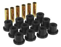 Prothane 7-1001-BL Prothane 67-87 GM Rear Spring & Shackle Bushings (w/ 1.5in Bushings) - Black