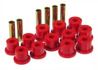 Prothane 7-1008 Prothane 73-87 GM Rear Spring & Shackle Bushings (w/ 1.75in Bushings) - Red