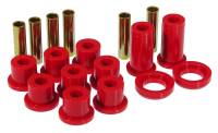 Prothane 7-1016 Prothane 82-00 GM S-Series 2/4wd Rear Spring & Shackle Bushings - Red