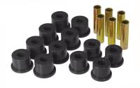 Prothane 7-1054-BL Prothane GM Rear Spring & Shackle Bushings (w/ 1.5in OD Frame Shackle Bush) - Black