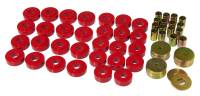 Prothane 7-122 Prothane 65-67 GM Convertible Body Mount Kit - Red