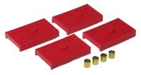 Prothane 7-1708 Prothane 68-69 GM F-Body Upper/Lower Spring Pad (Multi) - Red