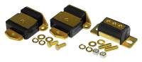 Prothane 7-1907-BL Prothane GM Motor & Trans Mount Kit - Black