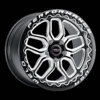 Weld S92270071P30 Weld 17x10 Laguna Beadlock 5x115 ET30 BS 6.68 Gloss Black 78.1