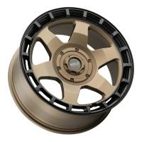 Weld - Weld W15009082500 Weld Off-Road Ridge 20x9 - 8x165.1 BP - ET0 - 125.1mm CB - Satin Bronze Wheel (Black Ring) - Image 2