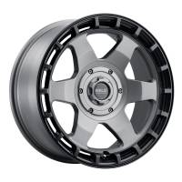 Weld W15109017500 Weld Off-Road Ridge 20x9 - 8x170 BP - ET0 - 125.1mm CB - Satin Gunmetal Wheel (Black Ring)