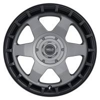 Weld - Weld W15179026450 Weld Off-Road Ridge 17x9 - 5x114.3 / 5x127 BP - ET-12 - 78.1mm CB Satin Gunmetal Wheel (Black Ring) - Image 3