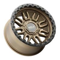 Weld W18079017450 Weld Off-Road Swift 17x9in - 8x170 BP - ET-12 - 125.1mm CB - Satin Bronze Wheel & Black Ring