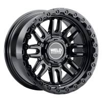 Weld W18479026450 Weld Off-Road Swift 17x9in - 5x114.3 / 5x127 BP - ET-12 - 78.1mm CB - Gloss Black Wheel & Ring