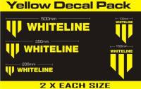 Whiteline KWM001 Whiteline Decal Kits 10 Pk Yellow