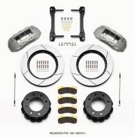 Wilwood 140-13874-C Wilwood TX6R Rear Kit 15.50in Clear Ano 2011-2015 GM Truck/SUV 2500