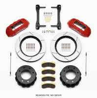Wilwood 140-13874-R Wilwood TX6R Rear Kit 15.50in Red 2011-2015 GM Truck/SUV 2500