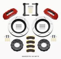 Wilwood 140-13877-R Wilwood TX6R Front Kit 16.00in Red 1999-2010 GM H2 Truck/SUV 2500
