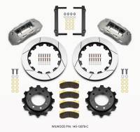Wilwood 140-13879-C Wilwood TX6R Rear Kit 16.00in Clear Ano 1999-2010 GM Trk 2500 HD 4.84 Cntr