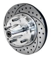 Wilwood 140-2261-D Wilwood Pro-Series Front Hub & Rotor Kit Drilled 75-80 Granada
