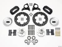 Wilwood 140-2719-BD Wilwood Forged Dynalite Front Drag Kit Drilled Rotor CPD 73-80 A E B All F w/Disc