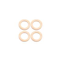 Wilwood 240-11326-4 Wilwood Tandem M/C Copper Washer Kit .450 ID x .675 OD (Pack of 4)