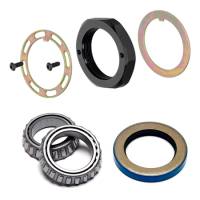 Wilwood 370-18276 Wilwood GM W5 1Ton Bearing Seal Locknut Kit w/ Spindle